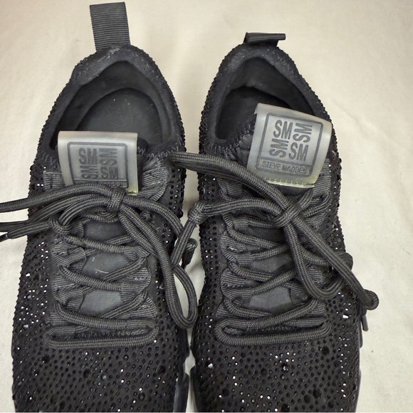 Steve Madden Black Athletic Shoes - Picture 4 of 9